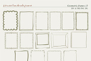 Various handmade frames, an Object Graphic by Collection by VY (Thumbnail 2 of 9)