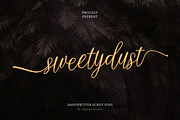 SweetyDust Handwritten Script Font, a Handwritten Font by UX Dummy (Thumbnail 1 of 9)