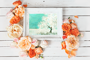 THE ULTIMATE FLORAL MOCK UP BUNDLE, a Print Template by WeLivedHappilyEverAfter (Thumbnail 6 of 10)