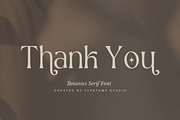 Botanics Display Variable, a Serif Font by Typetemp Studio (Thumbnail 11 of 11)