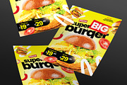 Fast Food Promo Flyer | Canva & PSD, a Flyer Template by Vintage Impressions (Thumbnail 2 of 6)