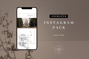 Animated Quote Instagram Pack