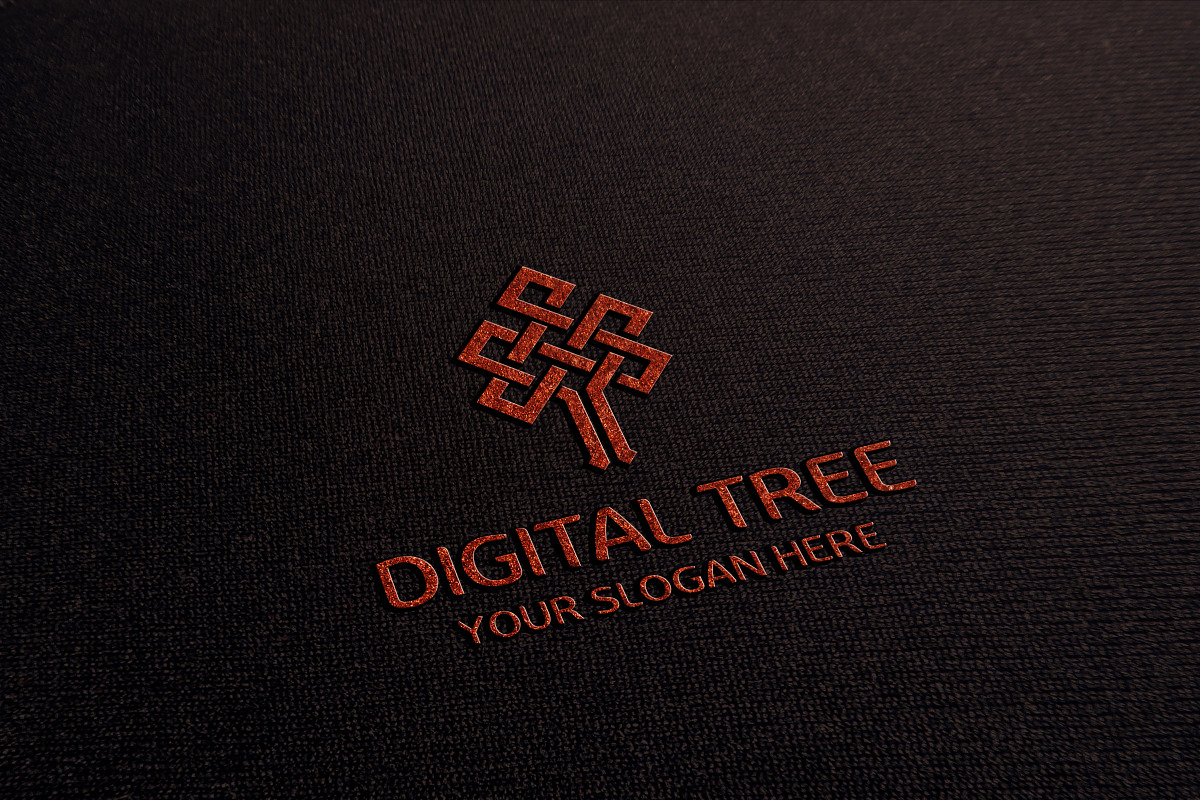 Digital Tree Logo Template, a Branding & Logo Template by GladicMonster (Photo 6 of 7)
