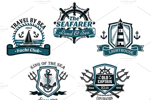 Nautical Heraldic Designs