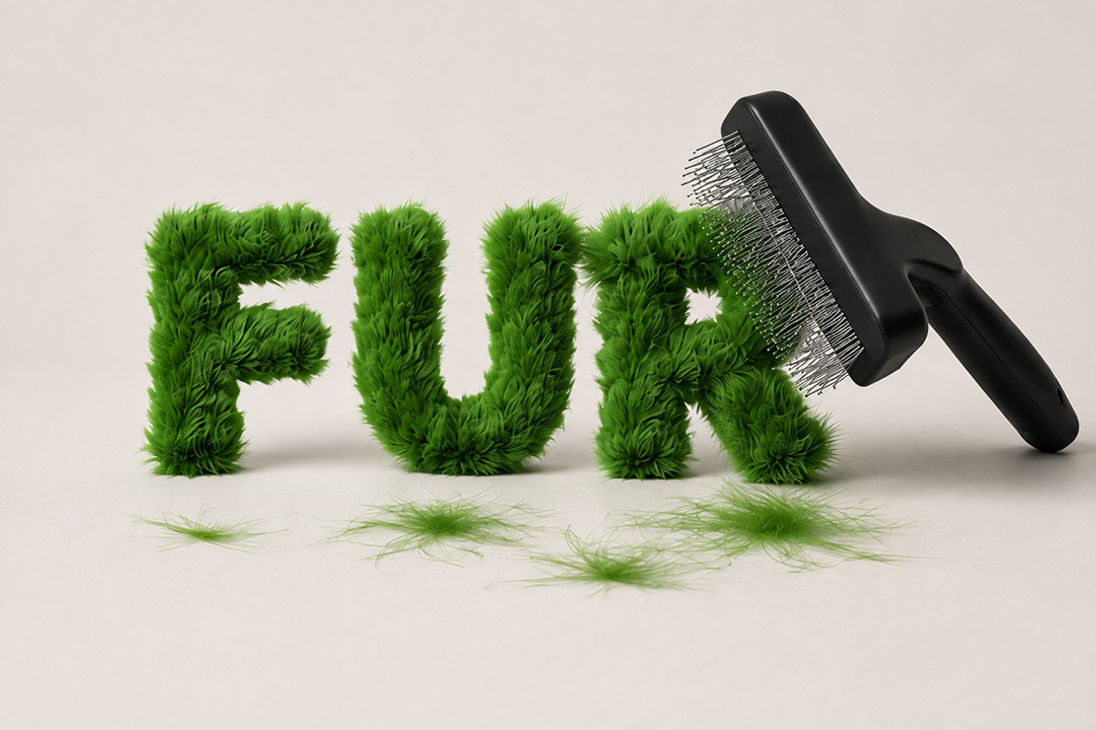 Green Fur Font, a Sans Serif Font by Handmadefont (Photo 6 of 11)