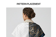 Silk Scarf Mockup on Model PSD, a Shirt Mockup by 1001 mockups (Thumbnail 3 of 6)