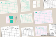 المجموعة 4. تنظيم الوقت. مجموعة التخ, a Stationery Template by GoodNess Graphics (Thumbnail 4 of 8)