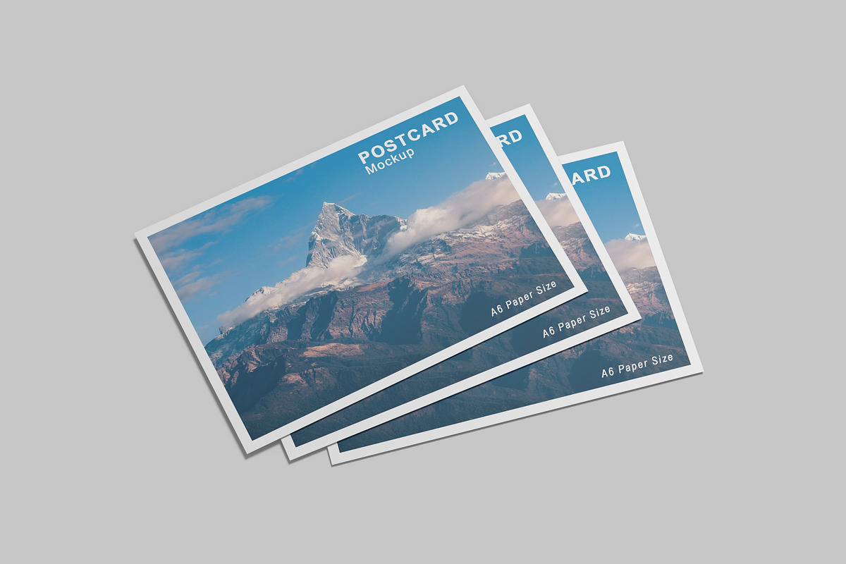 Postcard Mockup, a Print Template by Amigos__46 (Photo 10 of 18)
