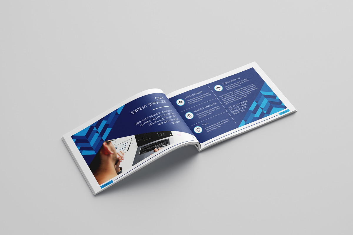 Business Brochure Template, a Brochure Template by Template Shop (Photo 5 of 9)