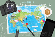 TRAVEL MAP- TRIP TRACKER, an Icon by Hello Talii (Thumbnail 1 of 5)