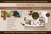 Ecru White Social Media Branding Kit, a Social Media Template by The Flossy Finch (Thumbnail 9 of 18)
