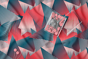 Abstract Triangle Geometric Pattern, a Pattern Graphic by StudioGlouna (Thumbnail 9 of 9)