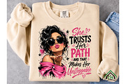 She Trusts Her Path png, a Seasonal Illustration by Craft Nest (Thumbnail 5 of 5)