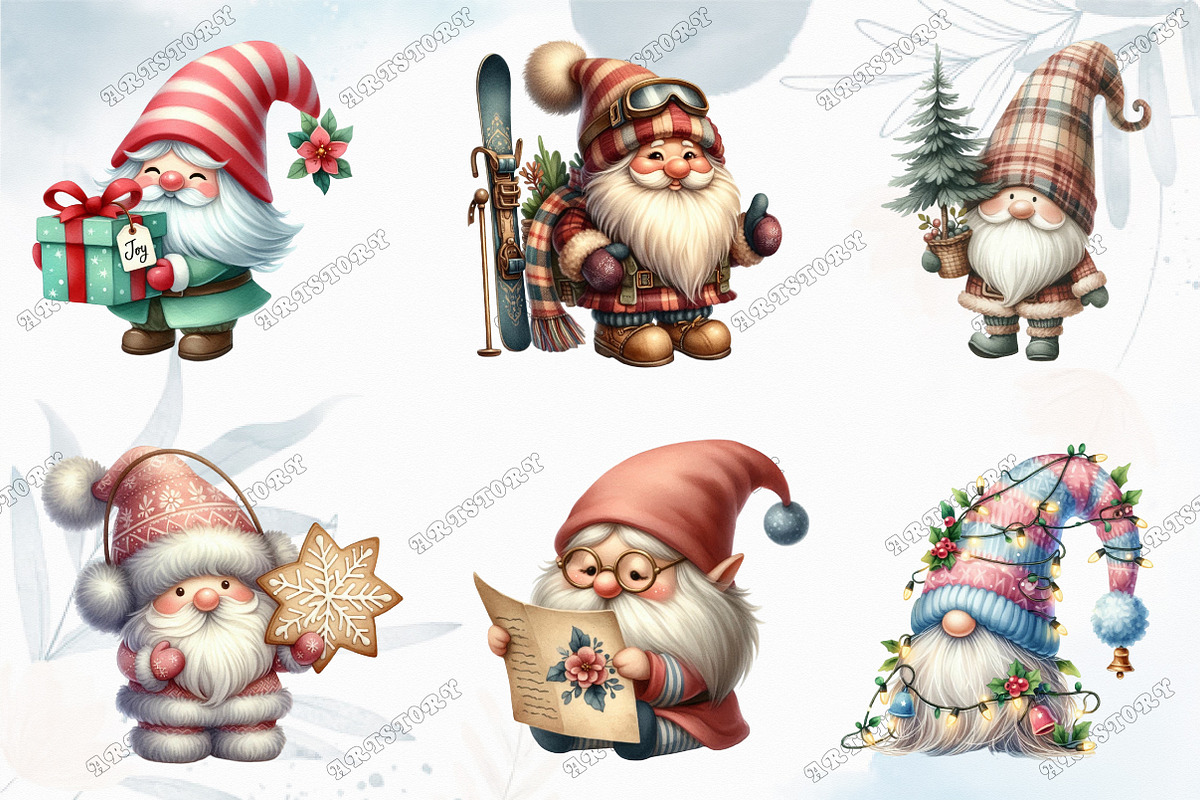 Cute Christmas Gnome Sublimation, a Graphic by designcity5 (Photo 2 of 5)