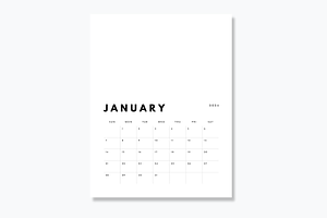 2024 Calendar Template Psd Canva