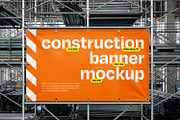 Construction Banner Mockup, an Advertising Mockup by Nathatype (Thumbnail 4 of 9)