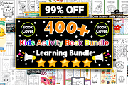 400 + Kids Activity Book Bundle, a Decorative Illustration by Ink Gallery (Thumbnail 1 of 8)