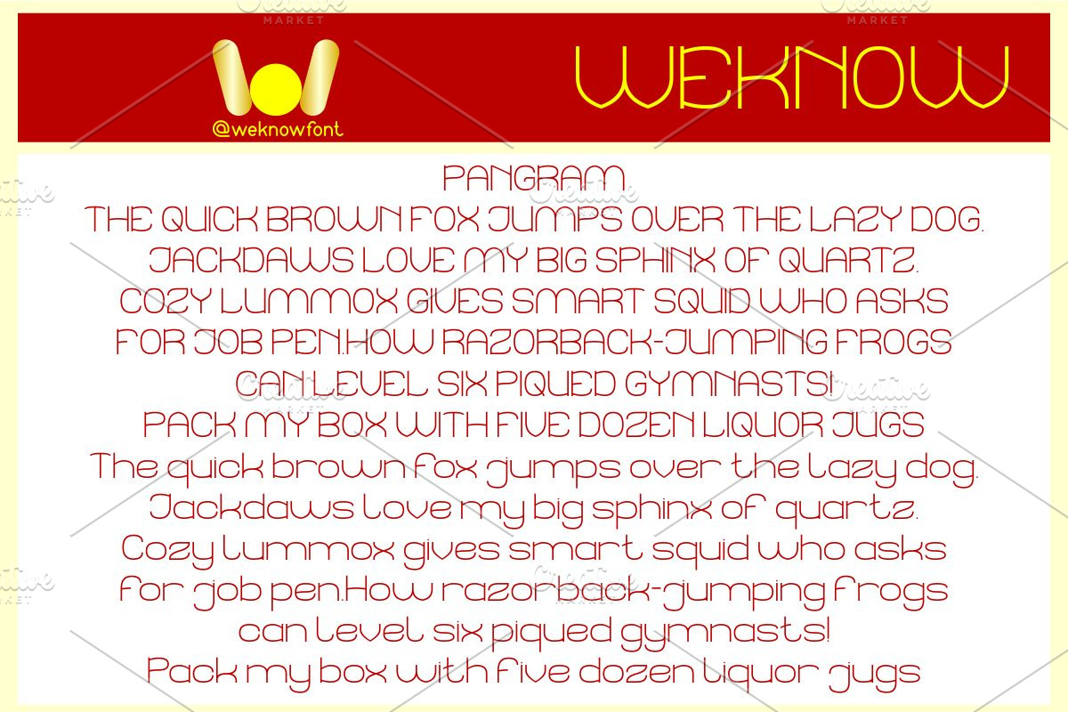 The Silk road font, a Sans Serif Font by weknow (Photo 6 of 8)