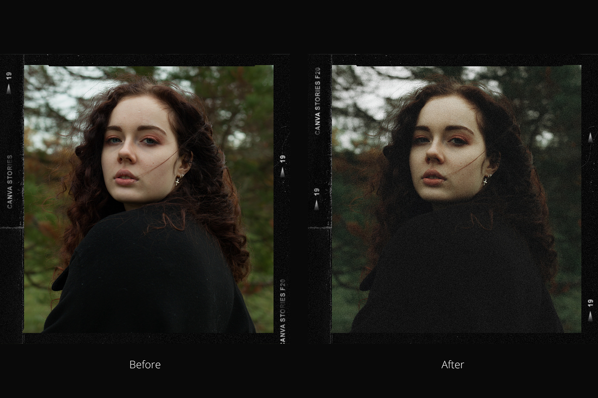 10 Grainy Portrait Lightroom Presets, a Preset Add-On by Cam' Studio (Photo 7 of 12)