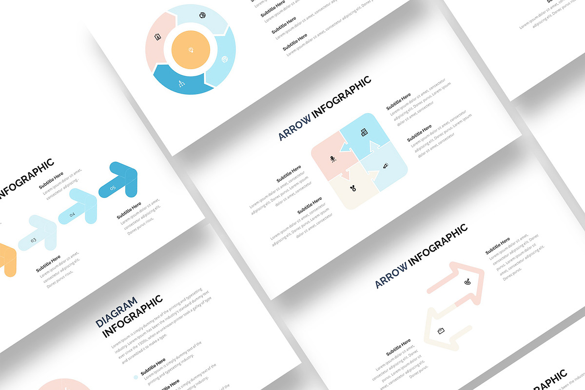 Mega Infographic Google Slides, a Presentation Template by temphall (Photo 7 of 8)