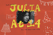 Desire Press - Zine Display Font, a Handwritten Font by Sloulyfe (Thumbnail 7 of 9)