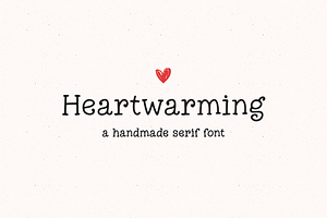 Heartwarming Handwitten Serif
