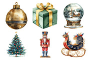 Beautiful Christmas Clipart, an Illustration by Daily.Designs (Thumbnail 2 of 4)