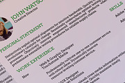 Professional Resume + Cover Letter, a Resume Template by Made by Mancie (Thumbnail 2 of 5)