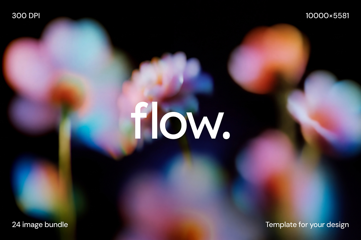 flow. - Abstract Floral Backgrounds, a Background Graphic by Digital Blood (Photo 1 of 9)
