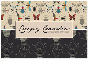 Creepy Crawlies Pattern Set