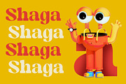Shaga – Fun Serif, a Serif Font by Craft Supply Co. (Thumbnail 3 of 8)