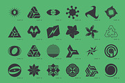 120 Abstract Geometric Shapes Part 4, a Graphic by Vanzyst (Thumbnail 3 of 6)