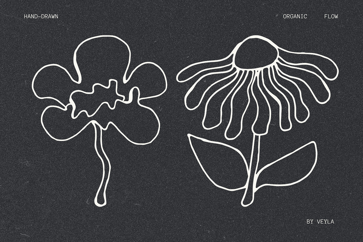 Whimsy Bloom: 75 Flowers Collection, an Object Illustration by Veyla (Photo 11 of 17)