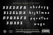 Snavirus - Medieval Blackletter Font, a Blackletter Font by Dhabee (Thumbnail 15 of 16)
