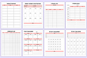 2026 Health & Fitness Journal Canva, a Stationery Template by Mustafiz (Thumbnail 8 of 10)