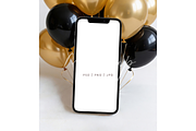 Graduation Smartphone Front Mockup, a Product Mockup by TatiMockup (Thumbnail 1 of 3)