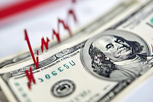 US dollars falling amidst rising fin, a Photo by Iftikhar Alam