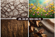 Natural & Organic Photo Backdrops, a Background Graphic by PrintHaven Designs (Thumbnail 3 of 11)