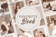 Favorite Book Illustration Set, a Person Illustration by TiriCo (Thumbnail 1 of 10)