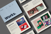 Works / Portfolio Template, a Brochure Template by Jorge Design (Thumbnail 1 of 8)