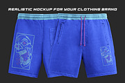 Professional sweatshort mockup psd, a Bottom Mockup by NH graphic (Thumbnail 4 of 7)