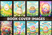 Easter Egg Coloring Book For Adults, a Seasonal Illustration by Design Station (Thumbnail 3 of 5)