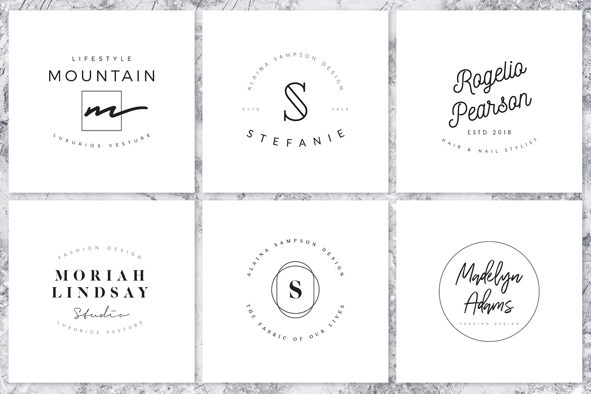 200 Minimal Premade Logo Bundle, a Branding & Logo Template by XpertgraphicD (Photo 52 of 60)
