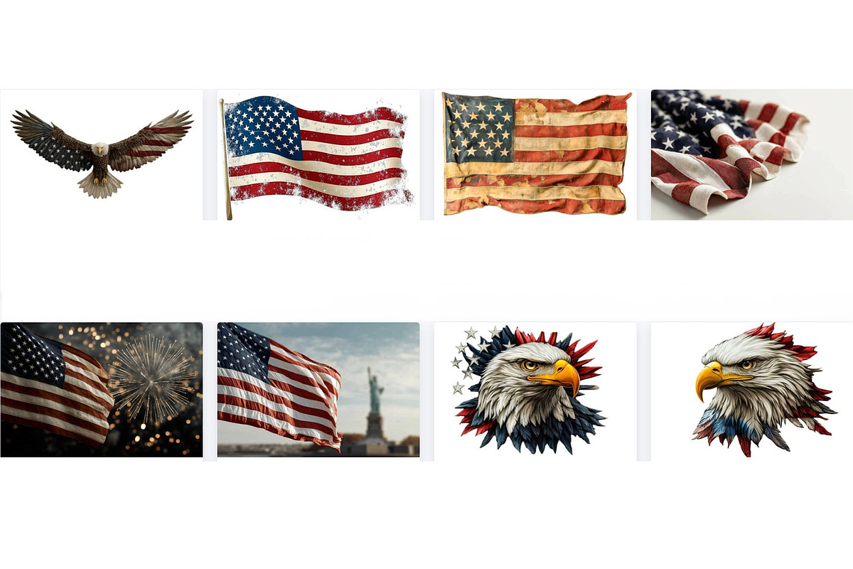 4th of July Patriotic Day Bundle, an Illustration by VetalStock (Photo 2 of 3)