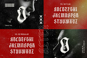 Metal Soup Blackletter Typeface, a Blackletter Font by alit design (Thumbnail 9 of 20)