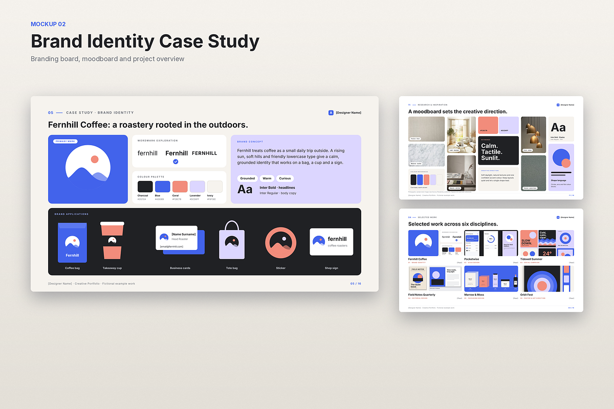 Portfolio & Case Study Presentation, a Presentation Template by novexora (Photo 2 of 5)