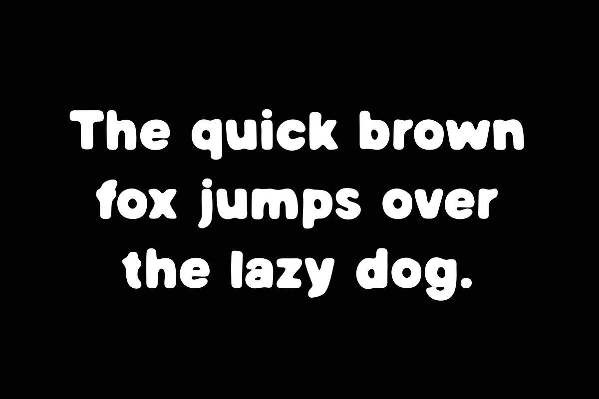 Bifoz - Display Font, a Sans Serif Font by SMZD (Photo 3 of 5)
