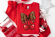 Cherry Leopard Coquette Bow Png, an Illustration by Libby Wishes (Thumbnail 8 of 8)