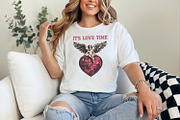 It's Love Time png, Valentine's Day, an Illustration by SharpMarketplace (Thumbnail 6 of 9)