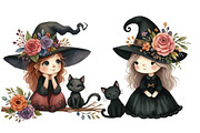 Halloween Witch clipart, an Illustration by Designworld (Thumbnail 5 of 6)